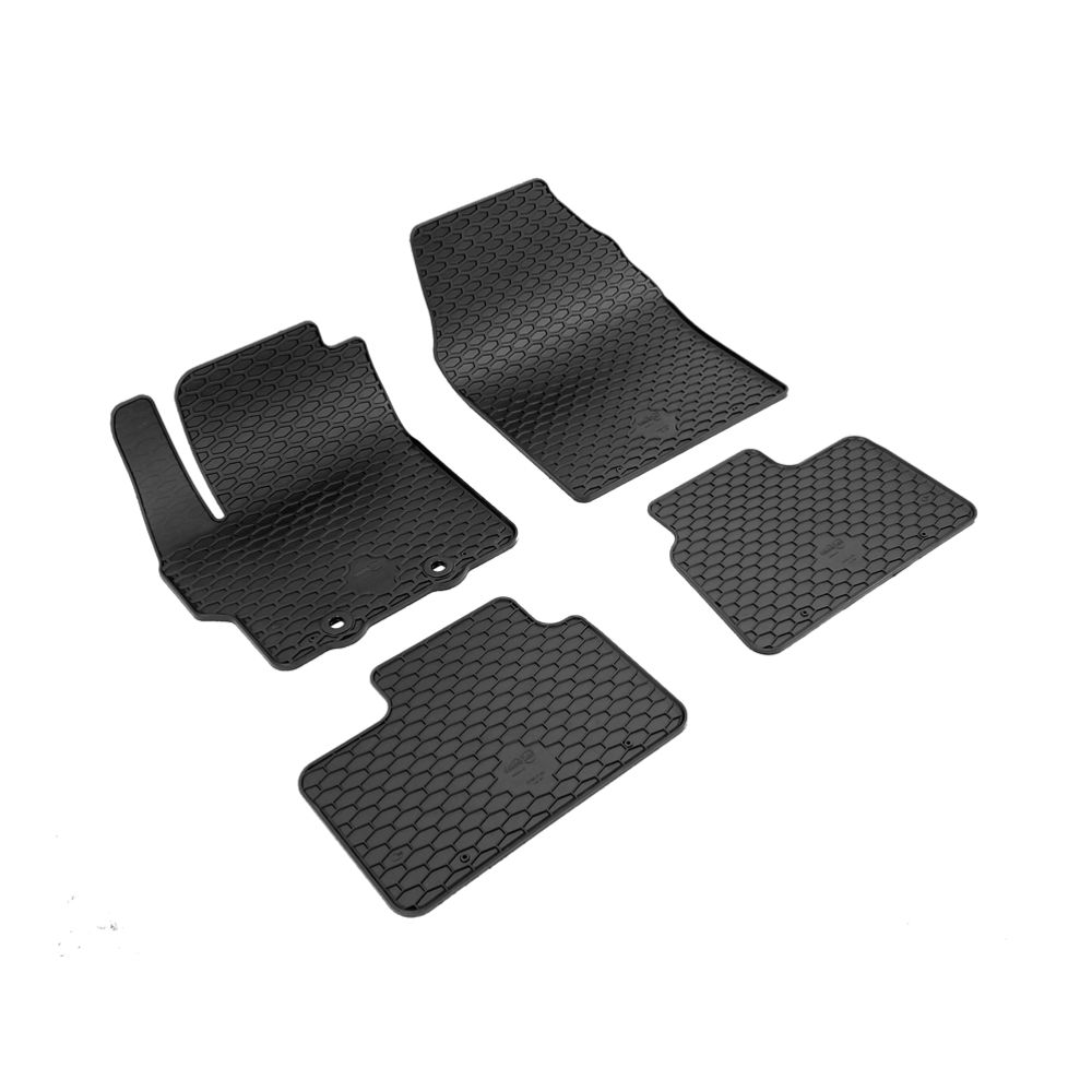 Kummimattide komplekt, Toyota Aygo X (2022—), must