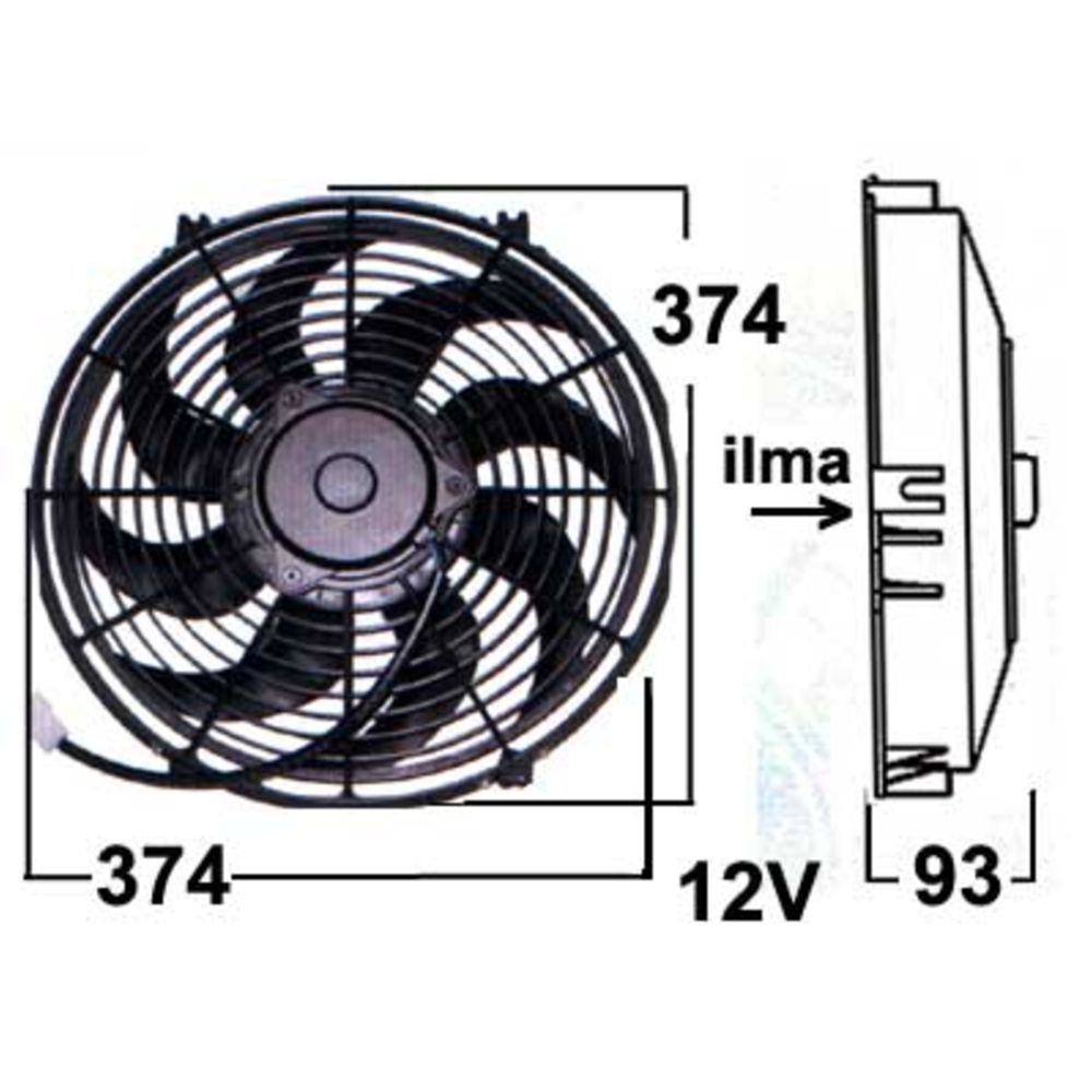 Mootorijahutuse ventilaator 48-0962