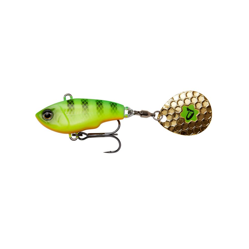 Savage Gear Fat Tail Spin lippauistin 6,5 cm 16 g väri: Black Magic