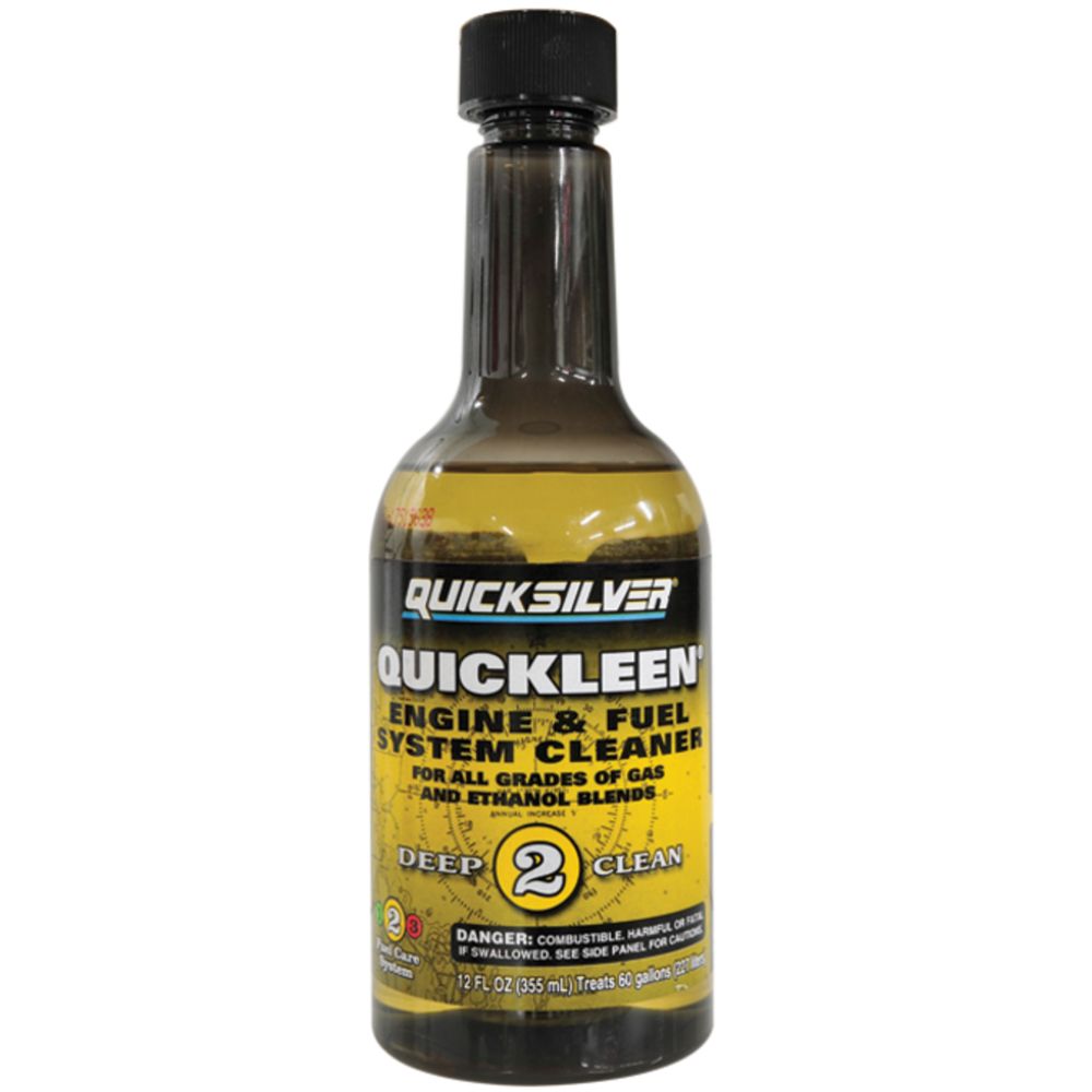 Quicksilver Quickleen rengöringsmedel för bränslesystem 355 ml