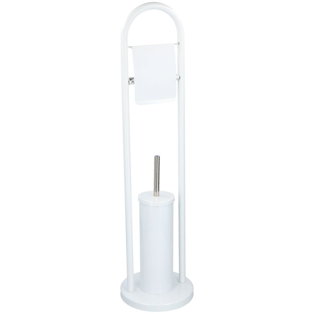 Alpina seisova WC-paperiteline harjalla 80 cm valkoinen