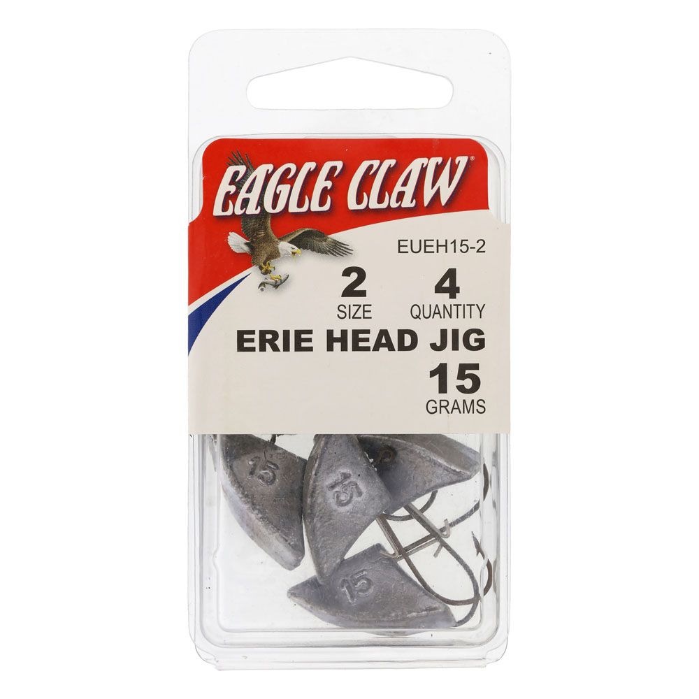 Eagle Claw Erie jigipea, 4 tk