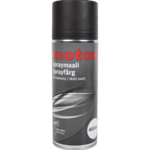 60-9606 | Motox spraymaali mattamusta 400 ml
