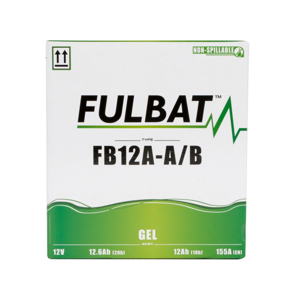 Fulbat GEL-akku 12 V 12,6 Ah "FB12A-A" (P134 x L80 x K160 mm)