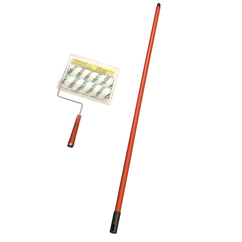 Finbullet rollerset 230 mm med förlängningsskaft 1,2 m