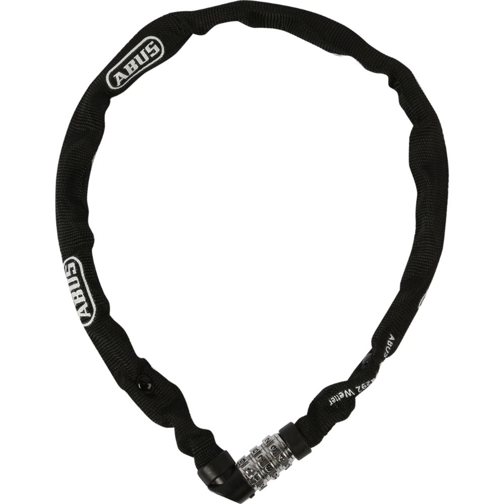 Abus Web 1200 koodiga kettlukk, must, 60 cm