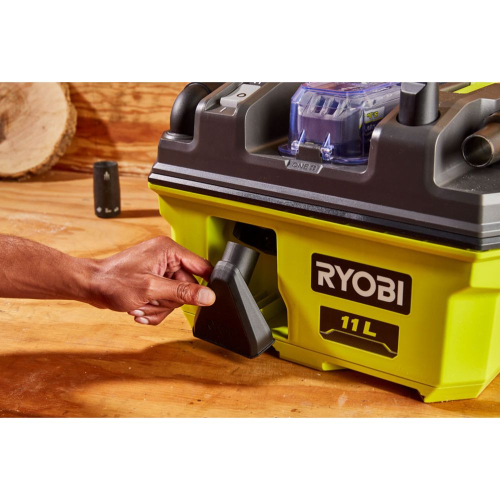 Ryobi ONE+ aku märg-kuiv tolmuimeja, RV1811-0 korpus