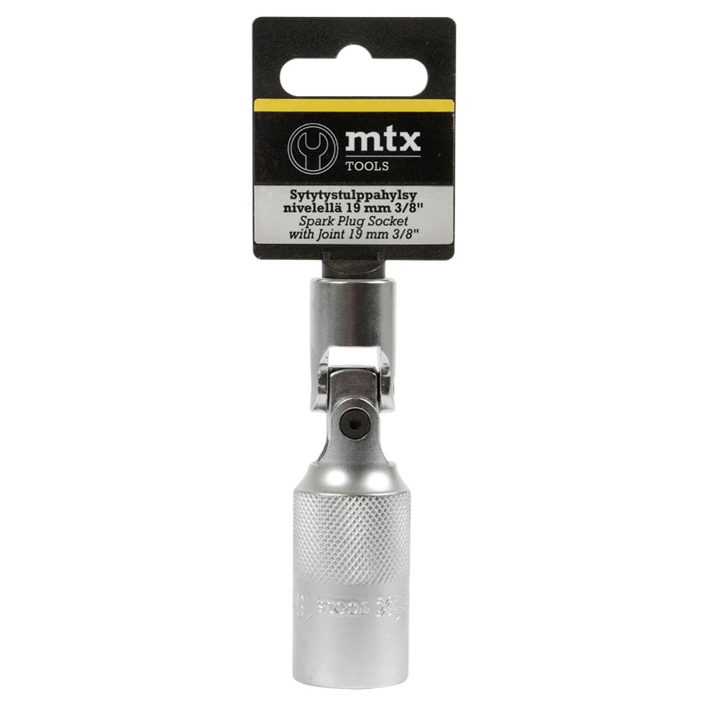 MTX Tools nivelöity sytytystulppahylsy 19 mm 3/8"