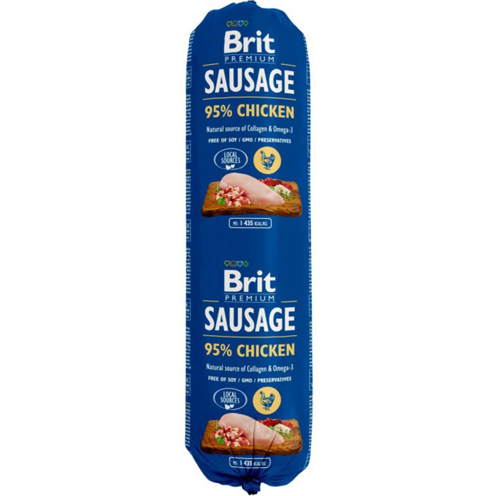 Brit Premium korv kyckling 800 g