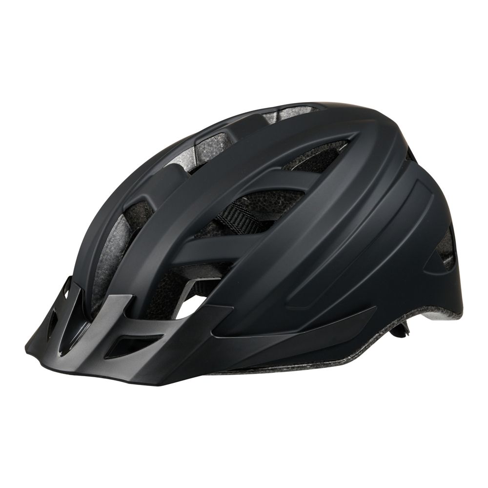 Fastr Urban cykelhjälm för barn mattsvart 48-54 cm