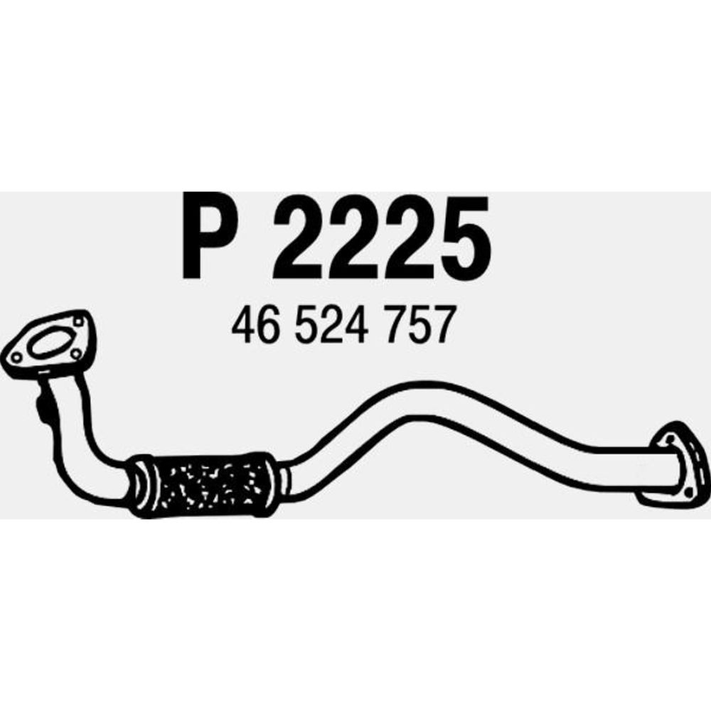 Avgasrör 14-2297