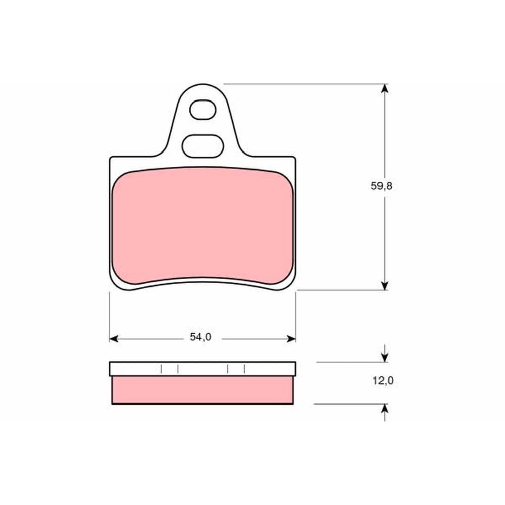 Piduriklotside komplekt 97-22939