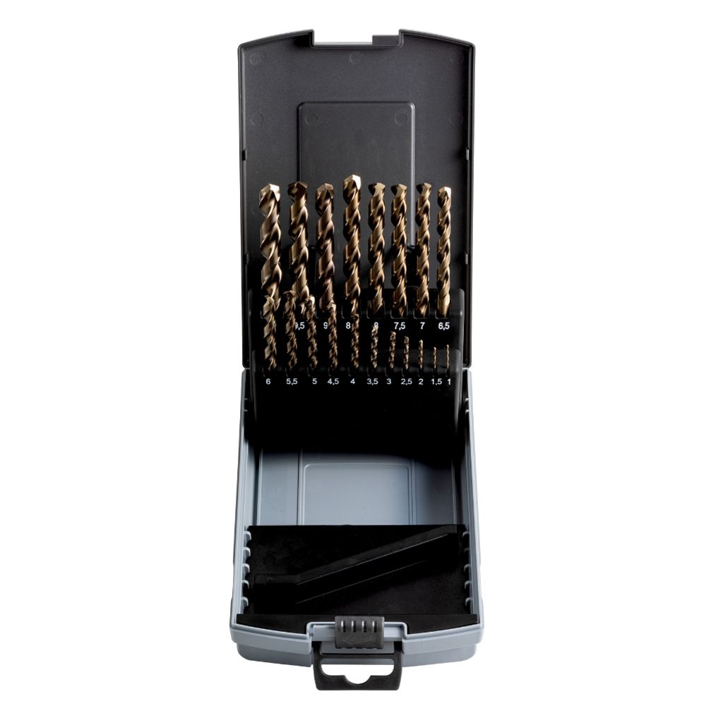 Bahco 4515-SET-19 metallborrsats HSS-R 1-10 mm 19 delar