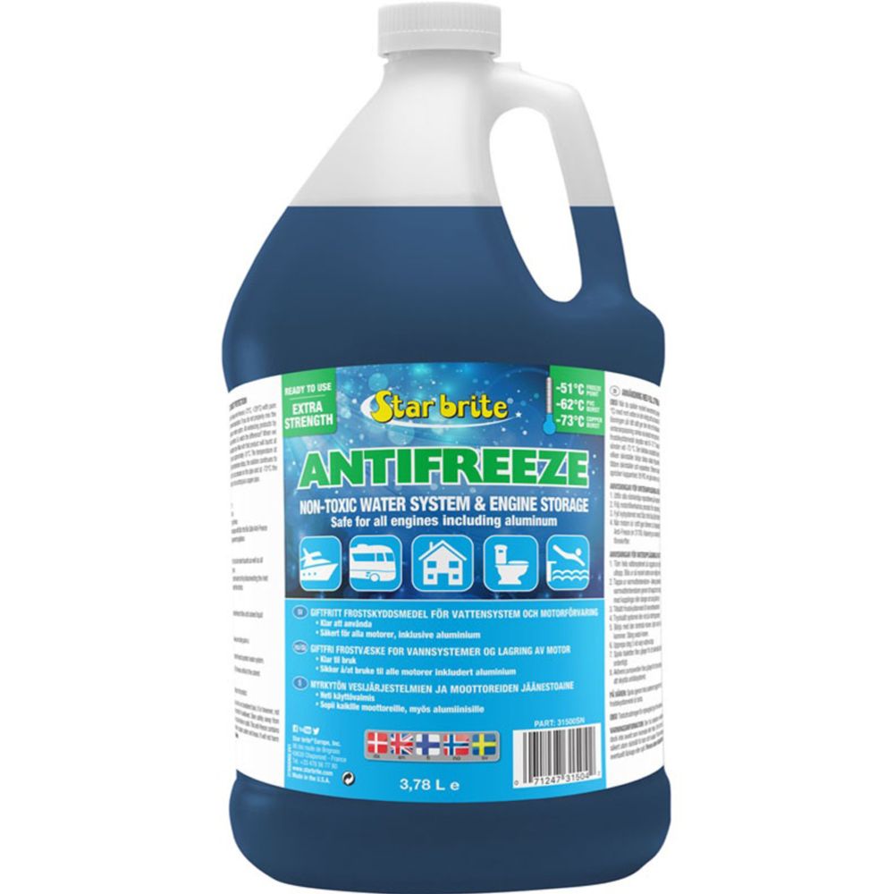 Star brite frostskyddsvätska -73 °C 3,78 L