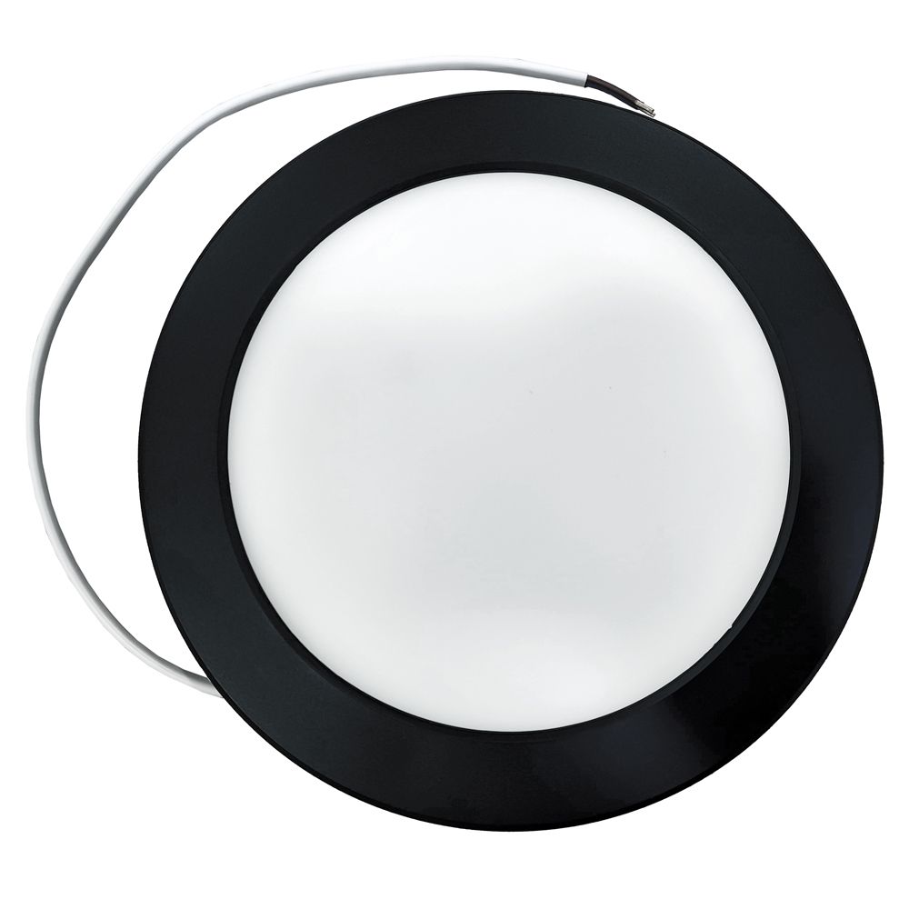 Led Energie CLIP-ON paneelvalgusti, 12 W, Ø 167 mm, 3CCT, DIM, 900 lm, must