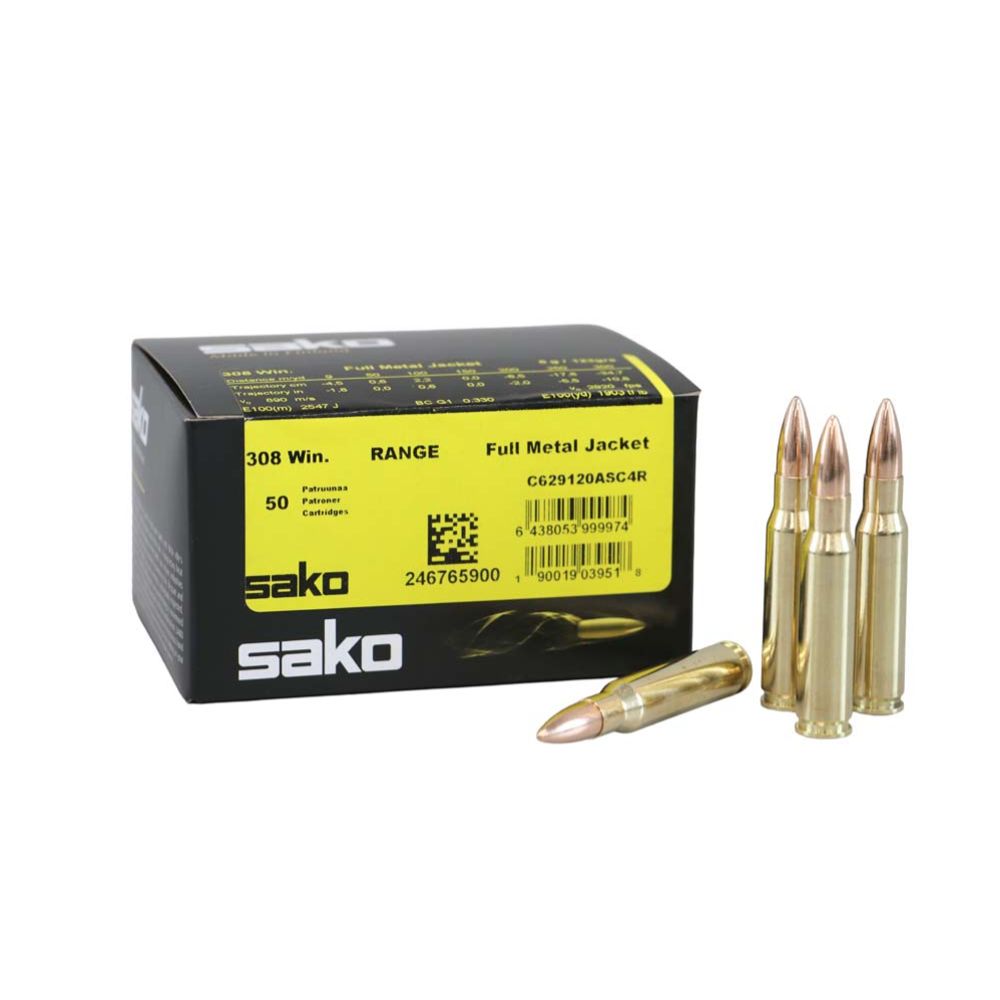 Sako .308 Win Range 8 g 50 kpl