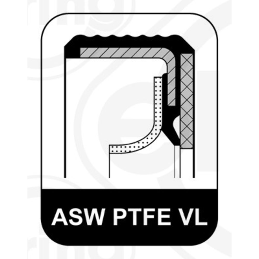 Packning, vevaxel 27-02863