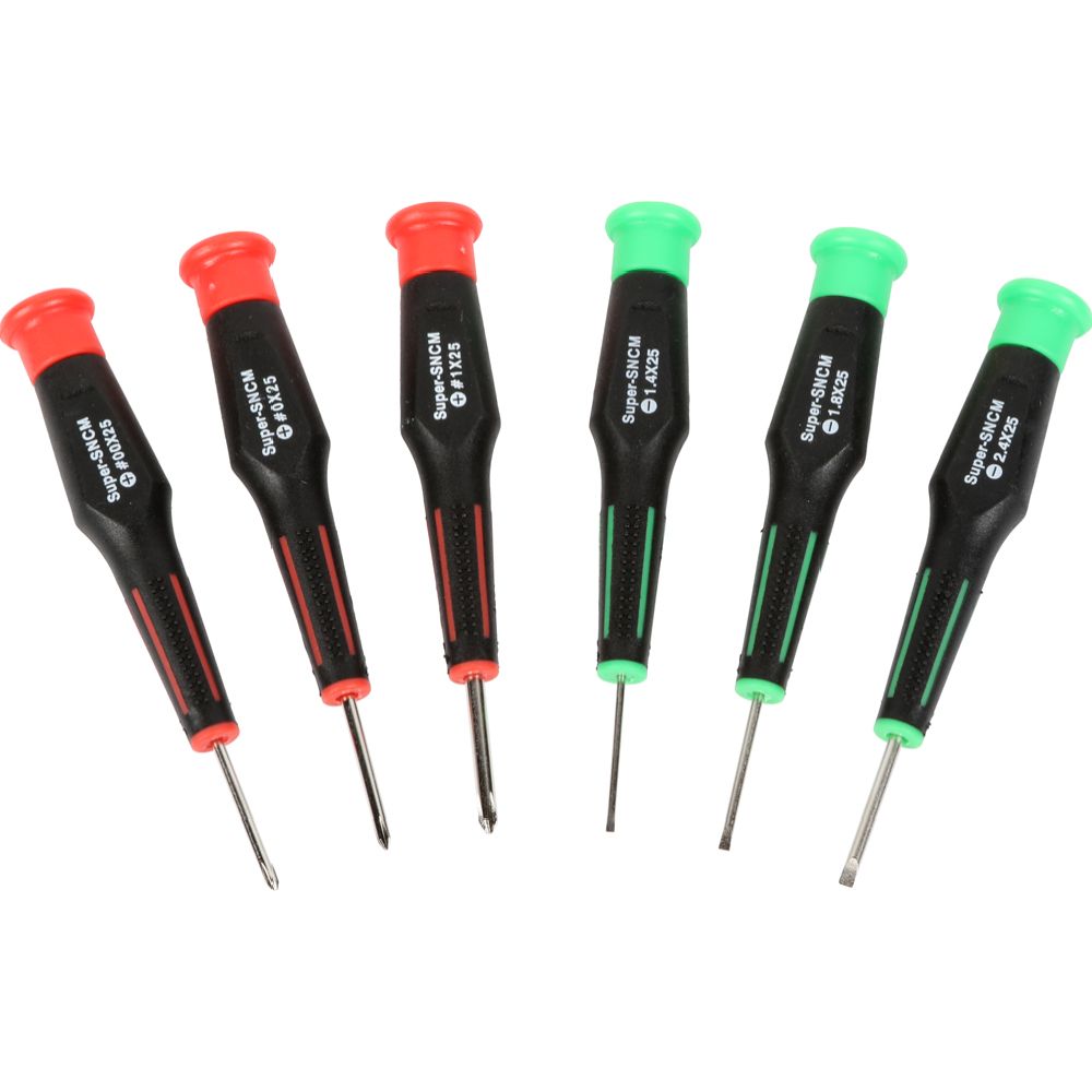 MTX Tools Basic precisionsskruvmejslar 6 delar