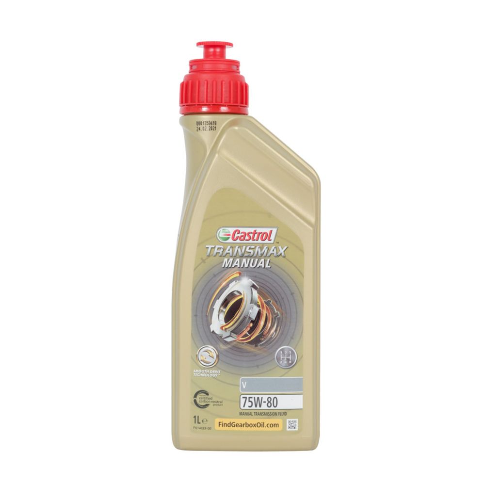 Castrol Transmax Manual V 75W-80 GL-4+ växellådsolja 1 l