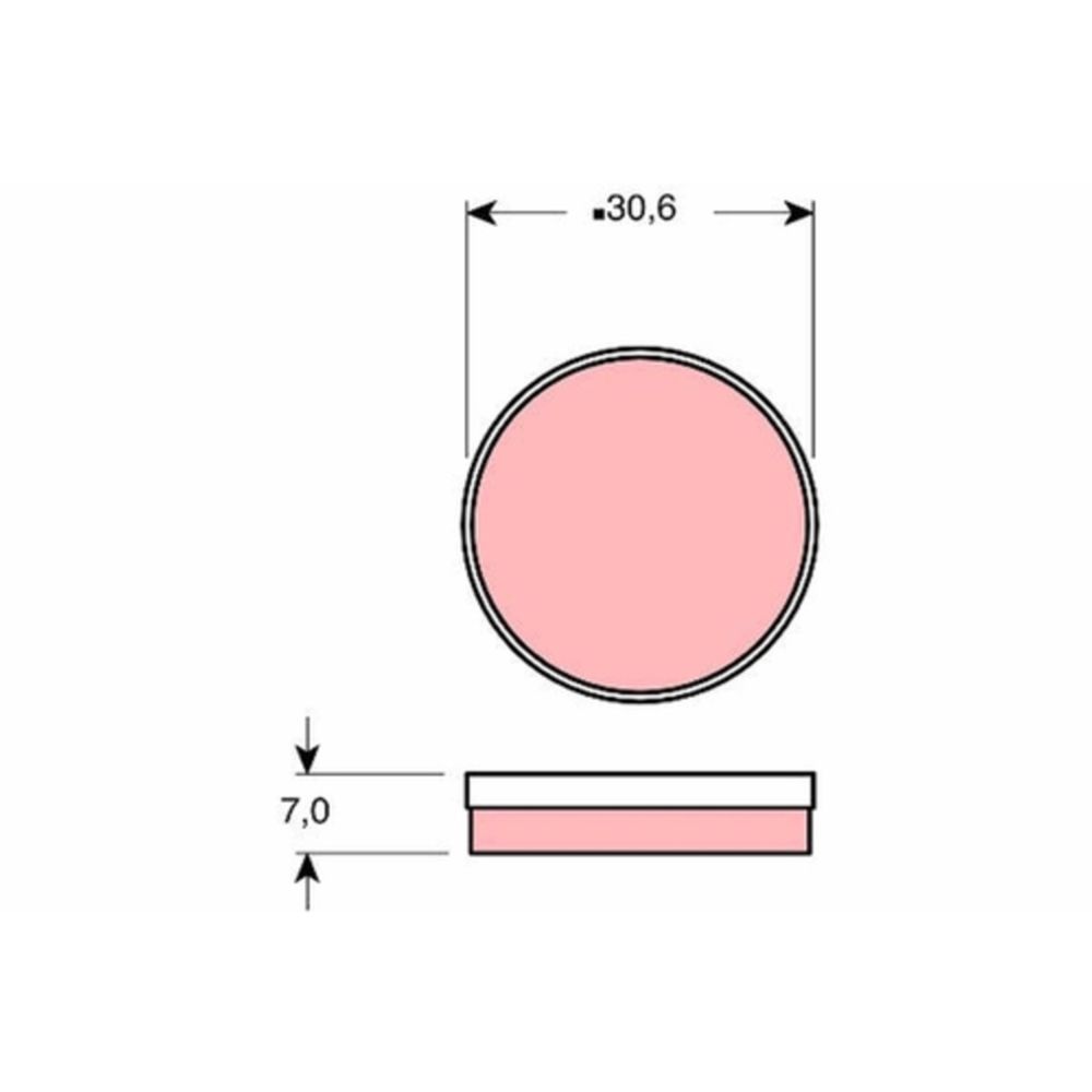 Pysäköintijarrun jarrupalasarja 97-22951