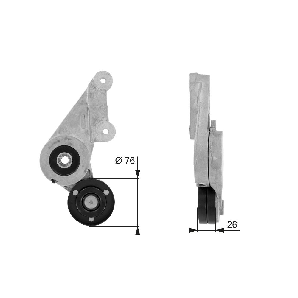Spännrulle, multiribbrem 30-0570