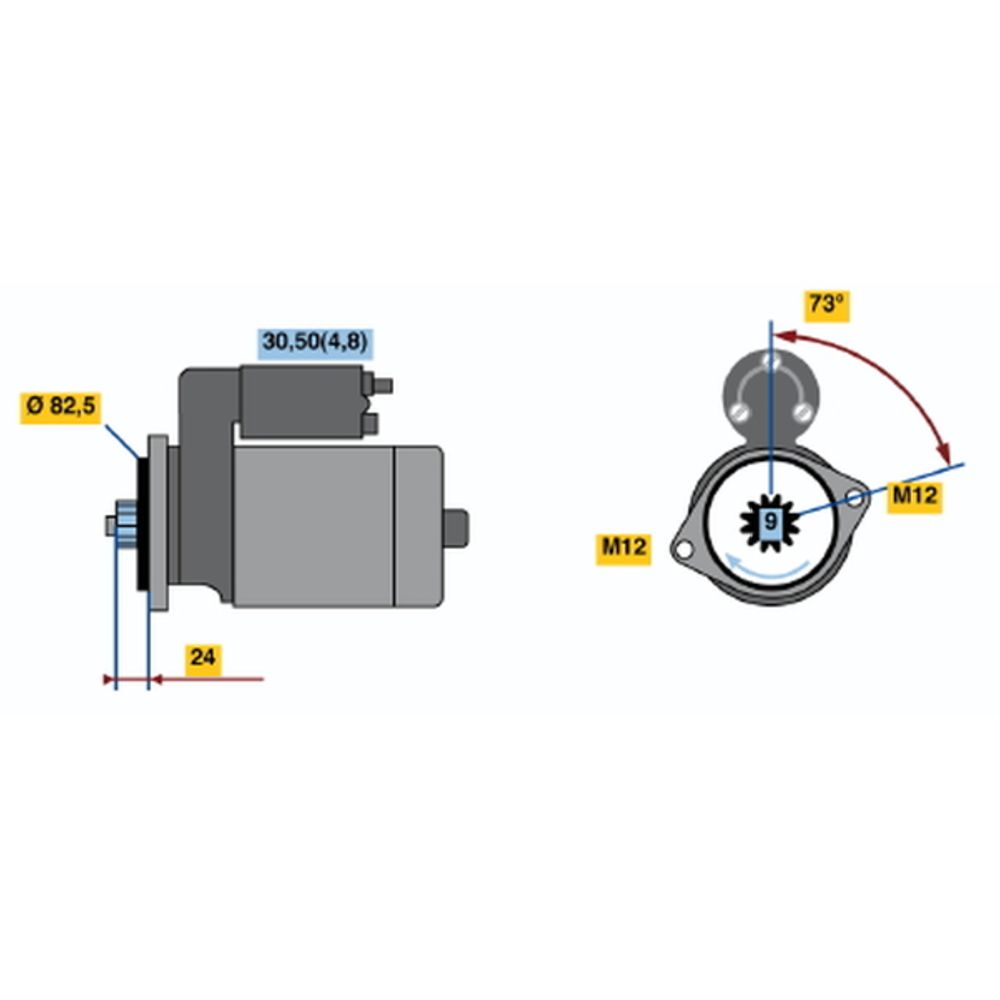 Startmotor 13-2794