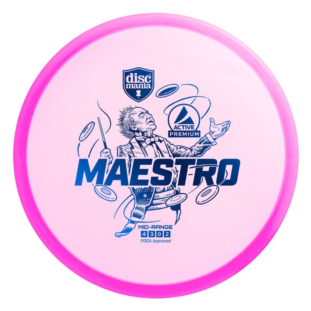 Discmania Active Premium Maestro midari pinkki