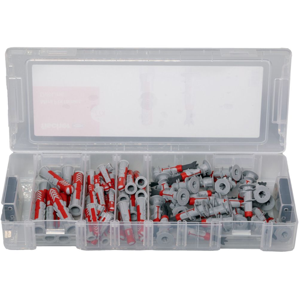 Fischer MiniFIXTainer DuoLine universaalne tüüblite komplekt