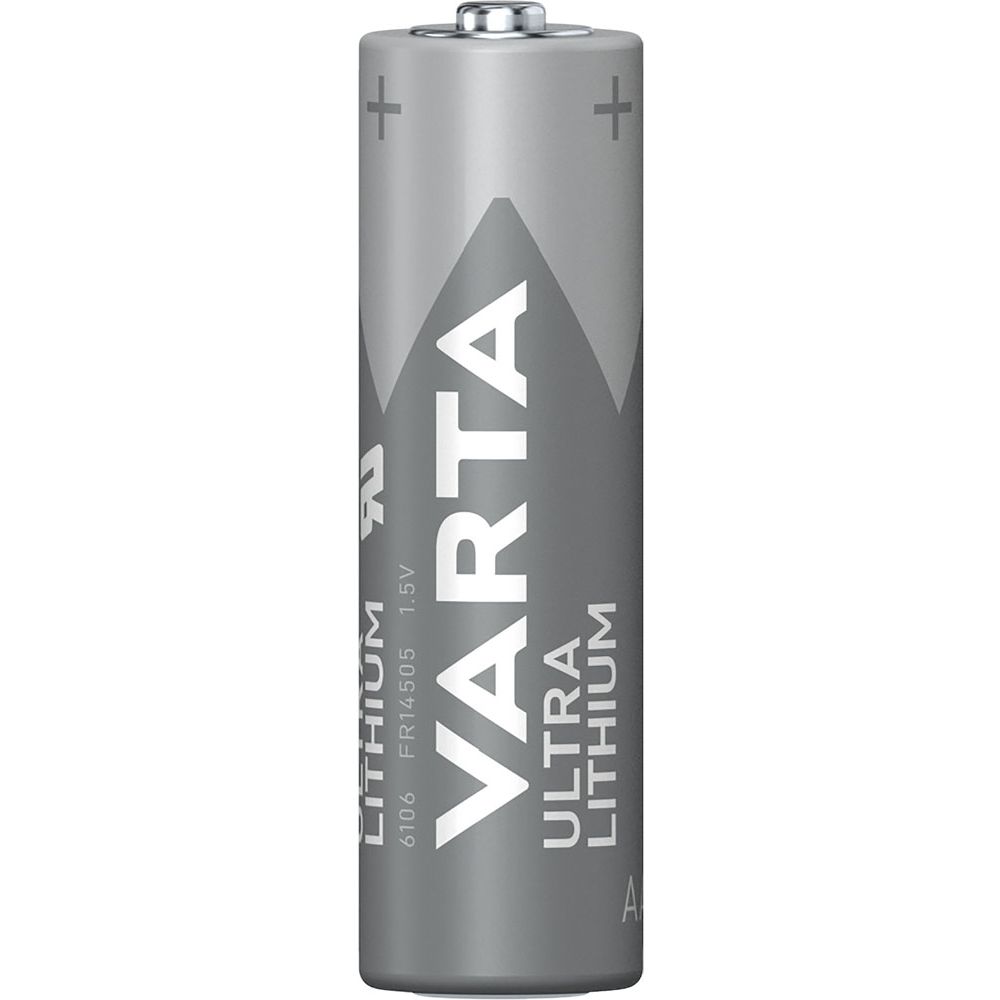 VARTA ULTRA Lithium AA paristo, 4 kpl