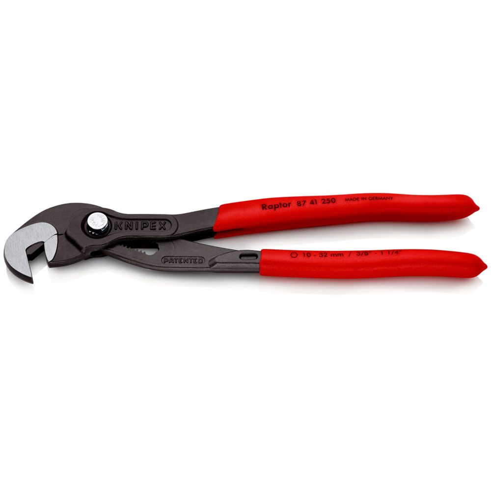 Knipex® 87 41 250 siirtoleukapihdit/mutteripihdit 10-32 mm