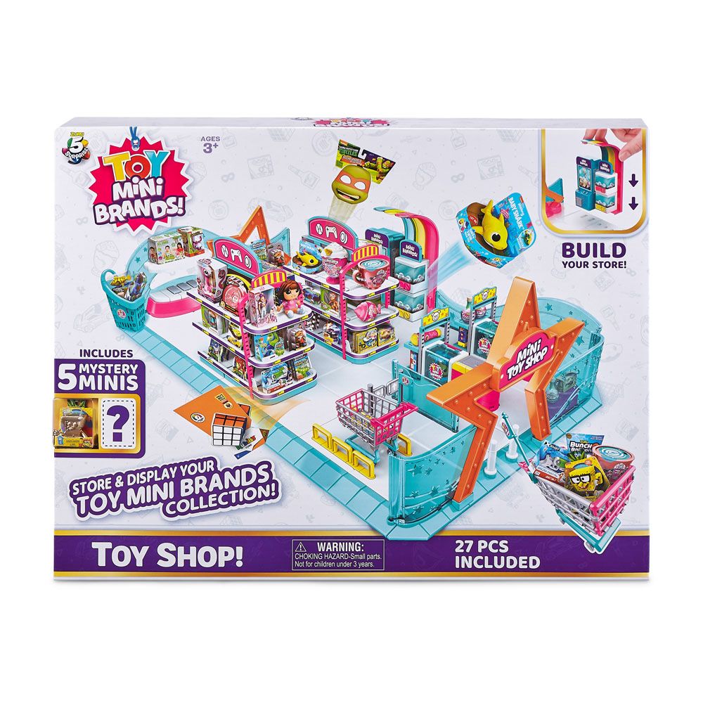 5 Suprise Mini Brands Toy Store lelukauppa