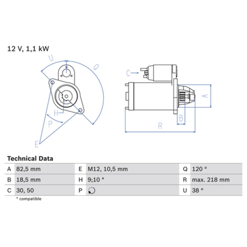 Startmotor 13-2669