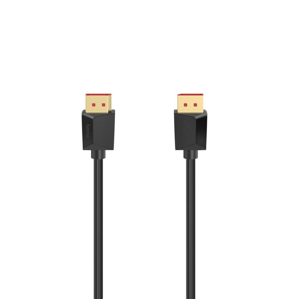 Hama videokaapeli, DisplayPort uros - DisplayPort uros, DP 1.4, 8K, 2,0 m