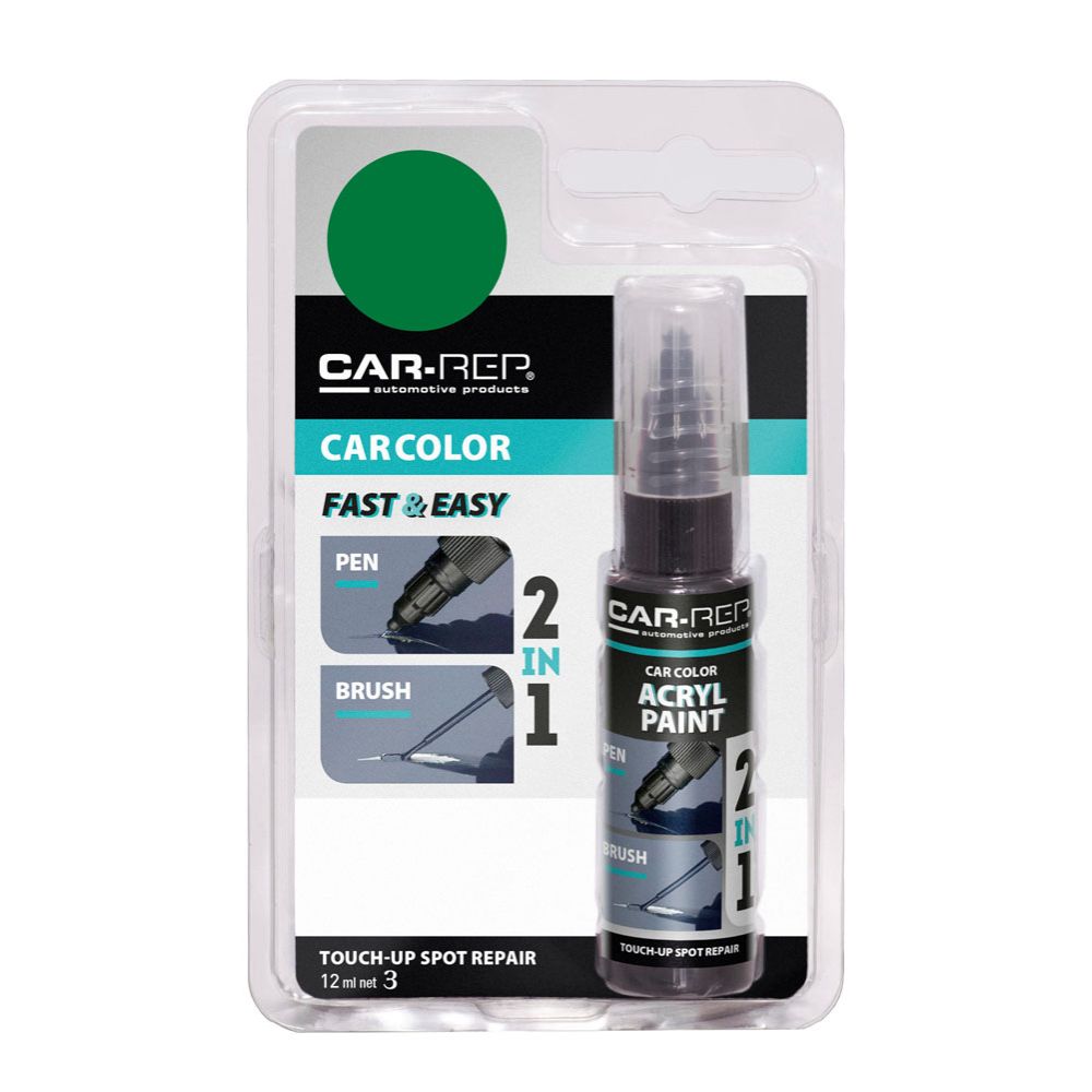 CAR-REP Touch-up reparationspenna 12 ml 126005 Green
