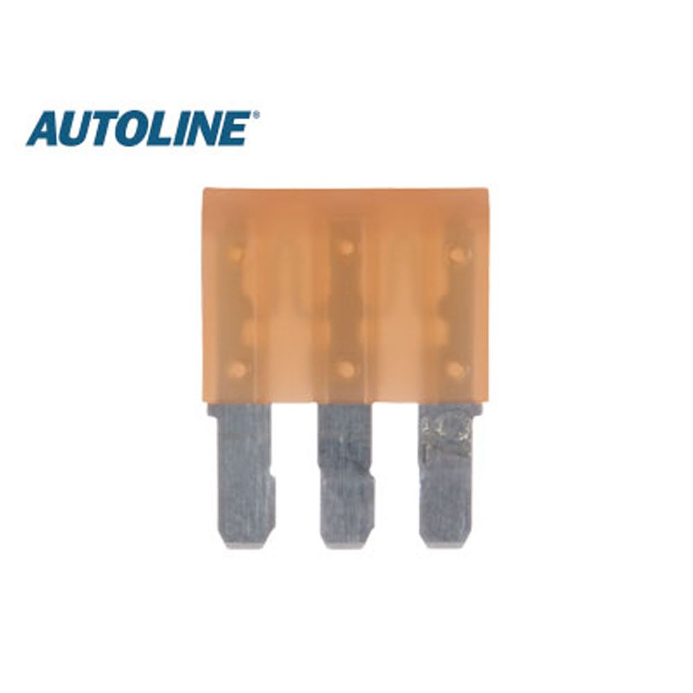 Autoline MICRO-3 plaatkaitse, 7,5 A, pruun, 5 tk