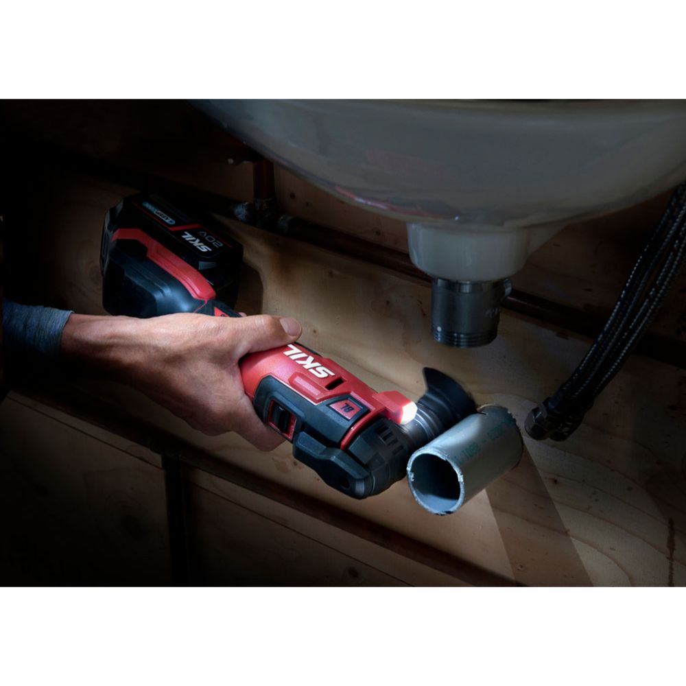 Skil 3650 CA hiiliharjaton akkumonitoimityökalu 20 V