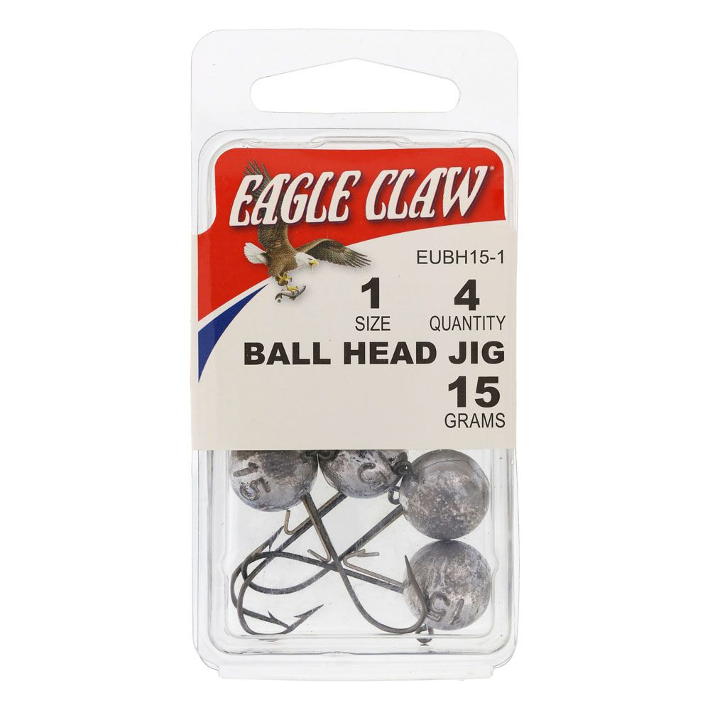Eagle Claw jigipää 15g #4/0 4 kpl