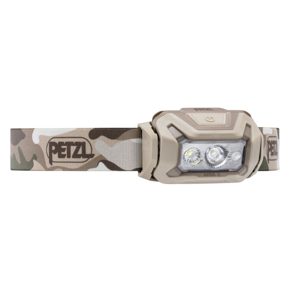 Petzl Aria 2R pannlampa RGB Camo