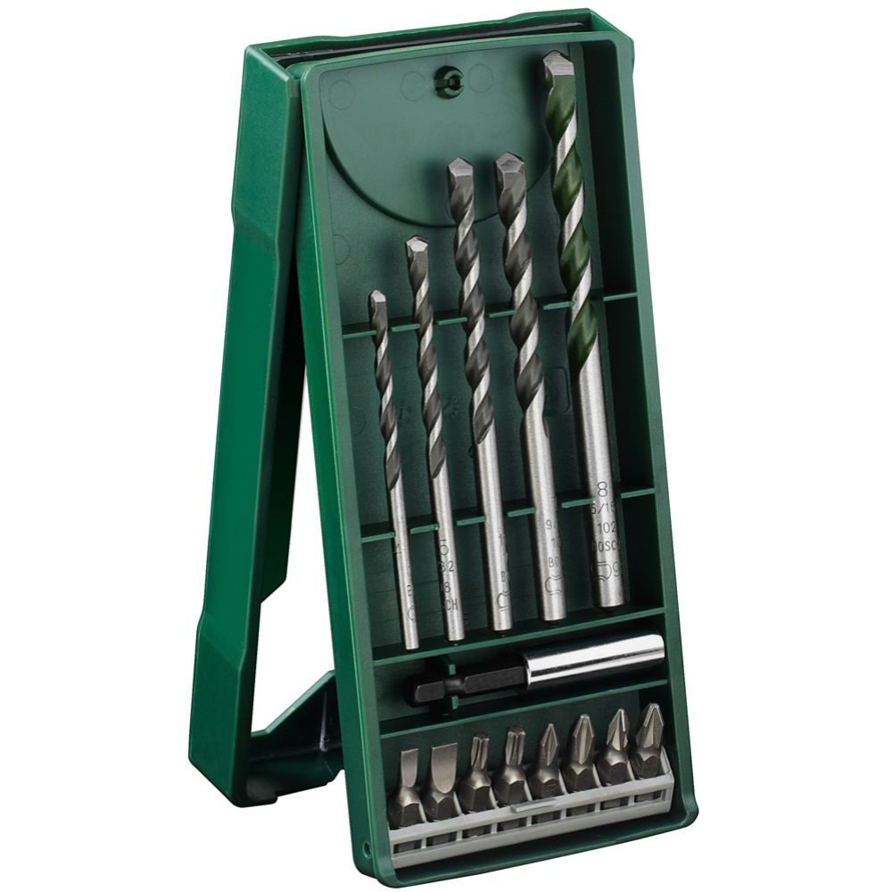 Bosch Mini-X-Line universaalne puuriotsikute komplekt, 14 osa