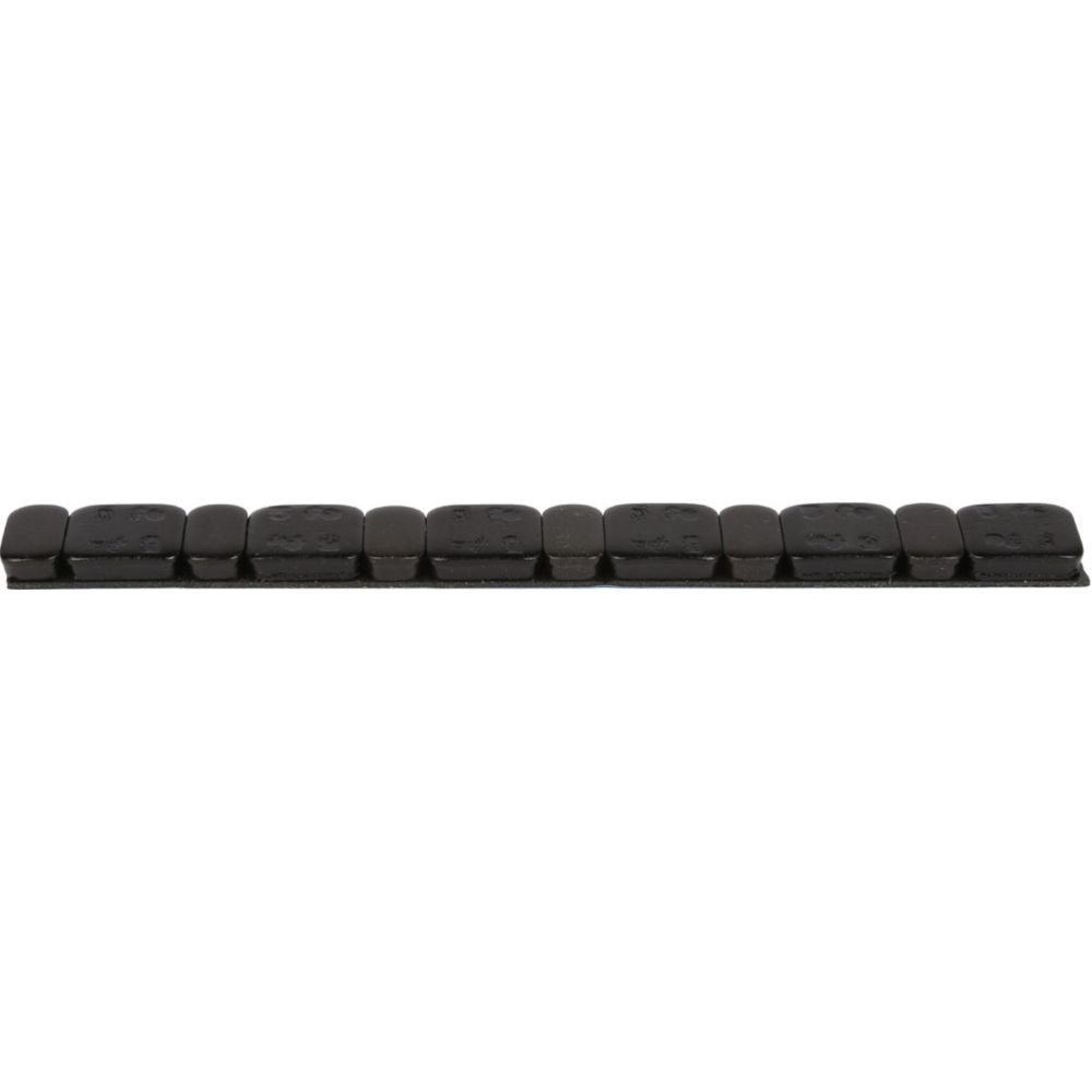 Italmatic renkaan mustat tasapainotuspainot 2,5/5g
