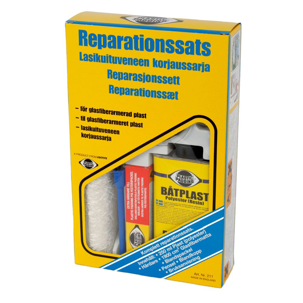 Plastic Padding lasikuidunkorjaussarja