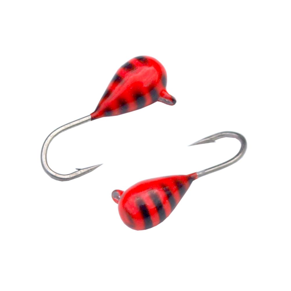 MTX Fishing Pisara volframi-morri 4 mm 1,0 g 2 kpl väri: kulta + punainen