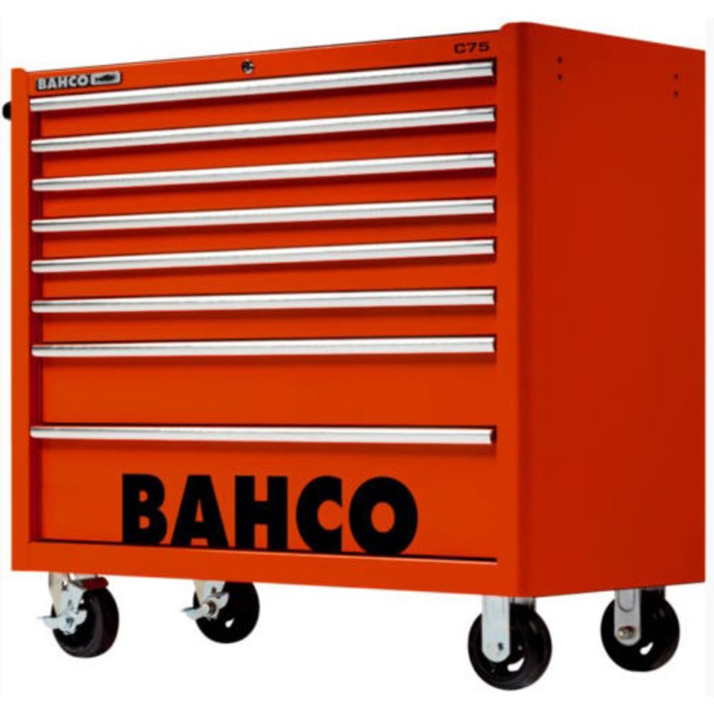 Bahco 1475KXL8RED tööriistakäru C75 punane 8 sahtlit