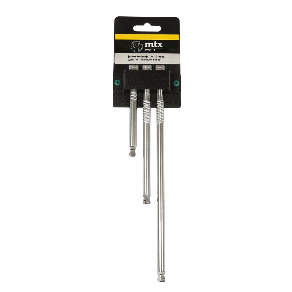 MTX Tools förlängarsats 1/4" 3 st.
