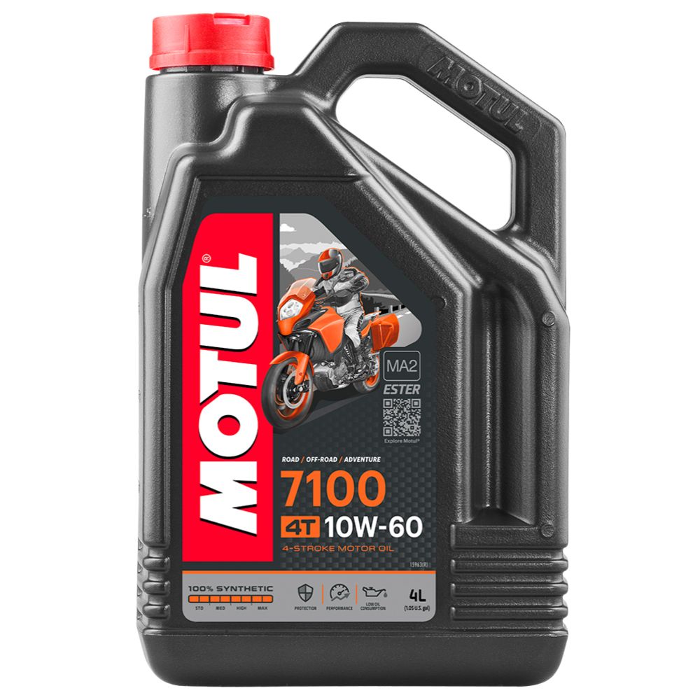 Motul 7100 10W-60 4T täyssynteettinen 4L