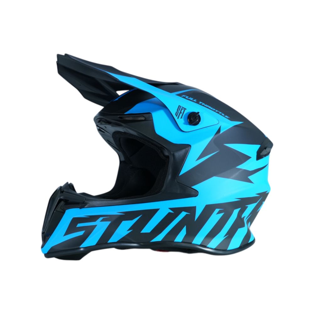 Stunt Freaks Team Flatout crossikypärä sininen L