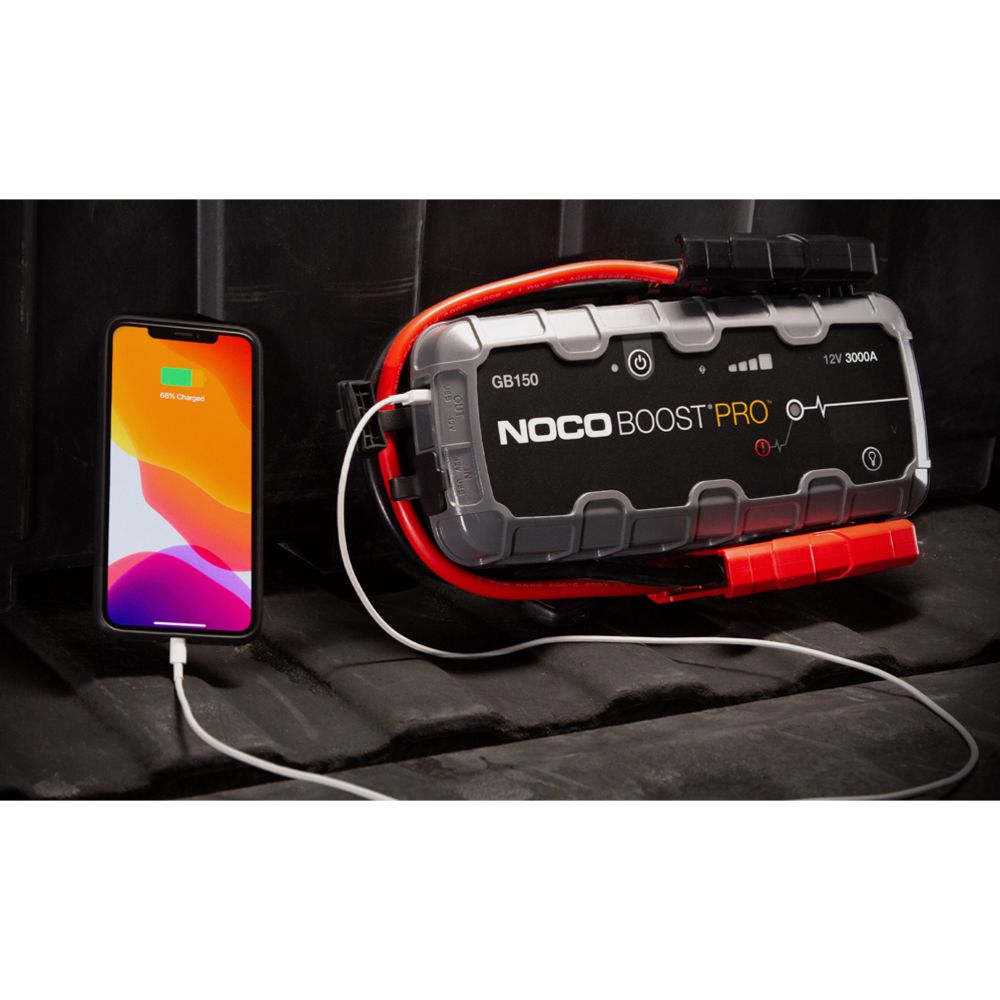 NOCO Boost Pro GB150 starthjälp/powerbank 3000 A 12 V