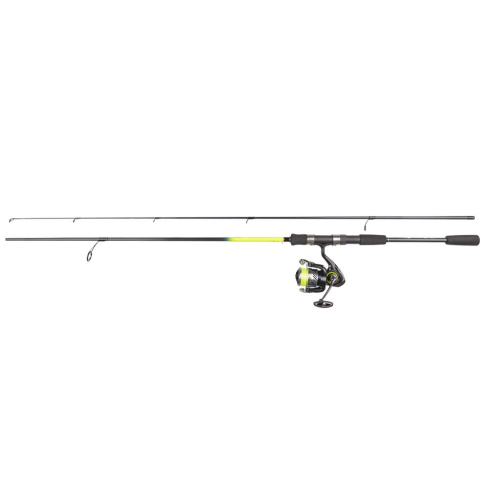 Daiwa Crossfire LT Chartreuse Flame spinningurullikomplekt