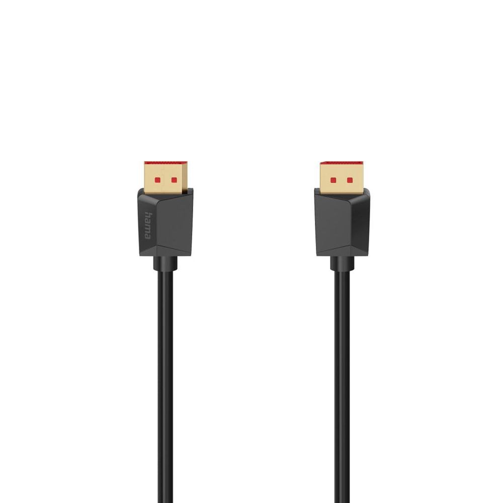 Hama videokaapeli, DisplayPort uros - DisplayPort uros, DP 2.1, UHBR10, 8K, 2,0 m