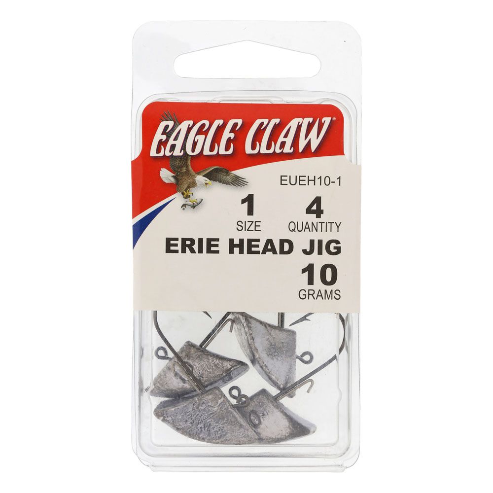 Eagle Claw Erie jiggskalle 4 st